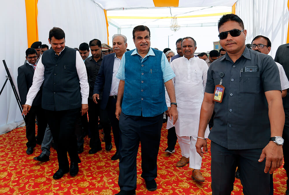 Dignitaries at the Groundbreaking Ceremony for IIMN Permanent Campus