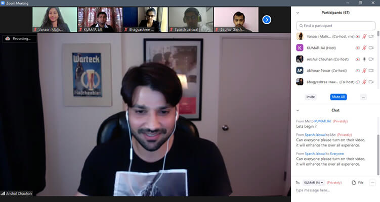 Guest Session: Mr Anshul Chauhan (Filmmaker)