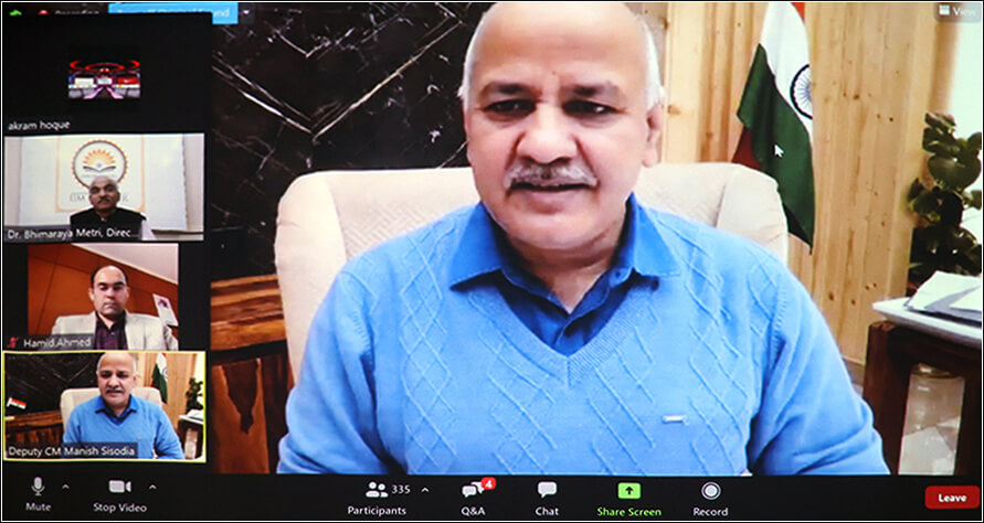 Prof Bhimaraya Metri, Director, IIMN, Chairs Inaugural Session of World Education Conference 2021