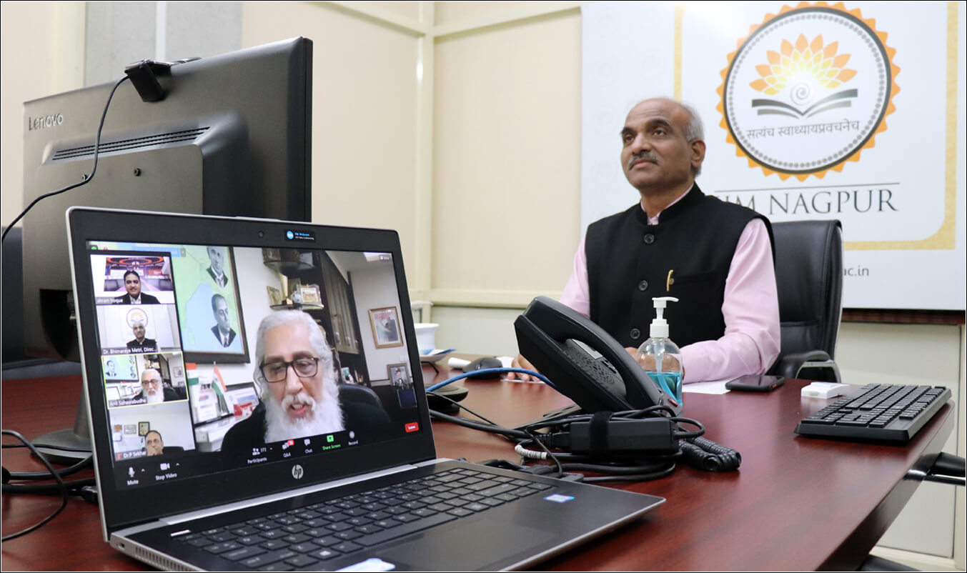 Prof Bhimaraya Metri (Director, IIMN) at World Education Conference 2021 by Policy Times