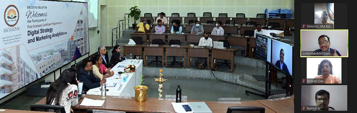 IIM Nagpur Inaugurates PG Certificate Programme in Digital Strategy and Marketing Analytics