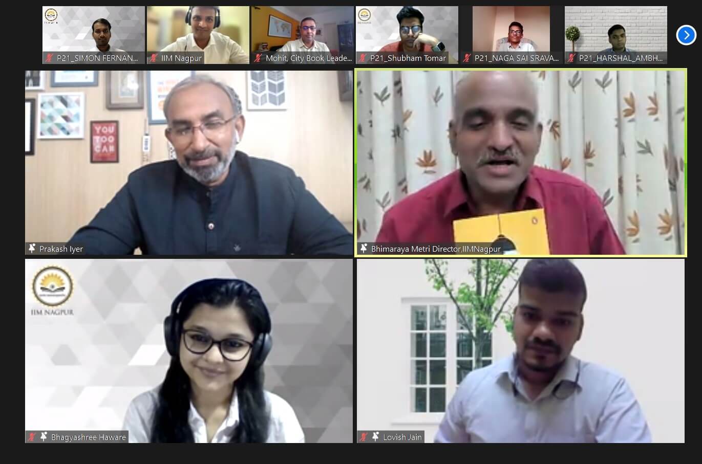 “Nothing is too Small” – Mr. Prakash Iyer, Noted Author and CXO Coach