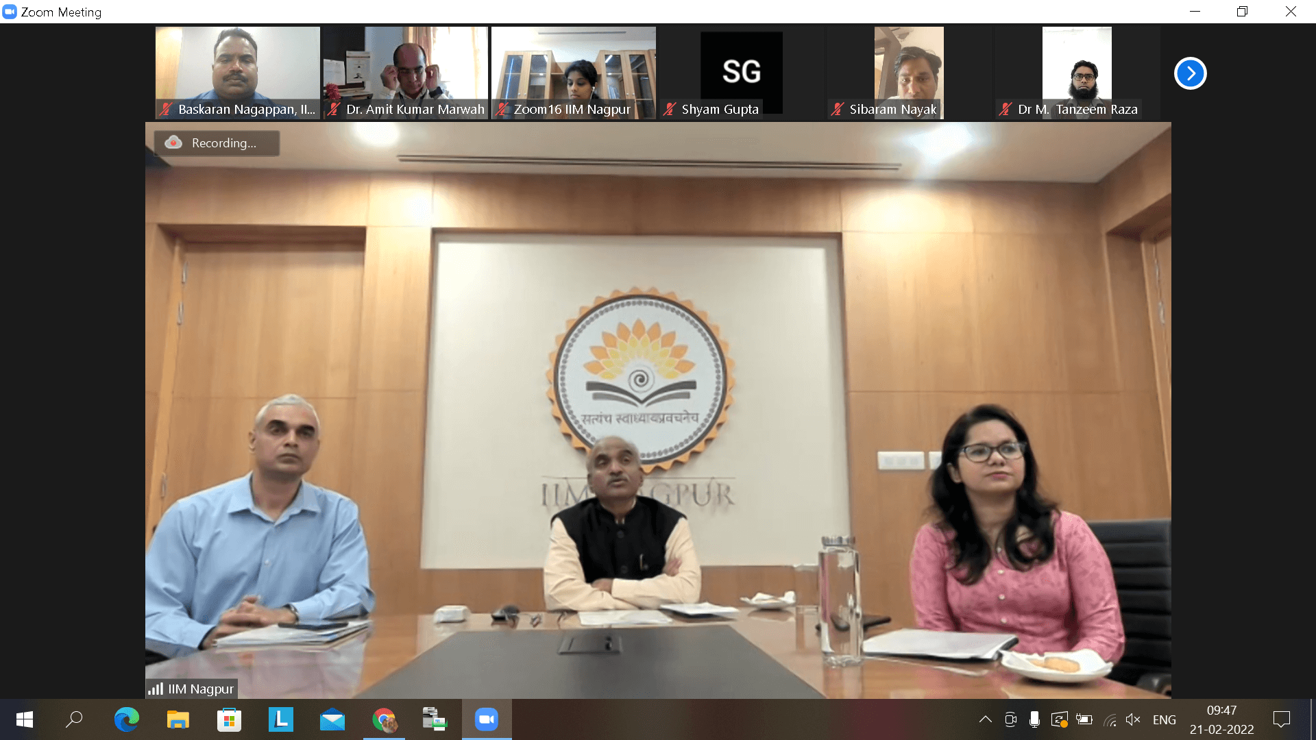 IIM Nagpur inaugurated “Entrepreneurial Finance” – a FDP jointly delivered by IIM Nagpur and AICTE Training & Learning Academy (ATAL)